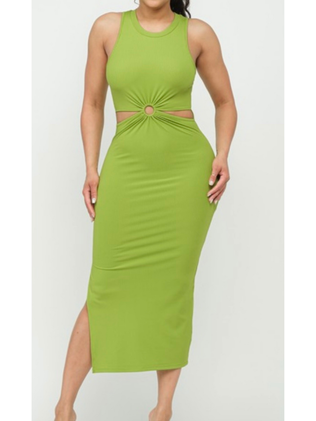 Peek-a-Boo Midi (lime)