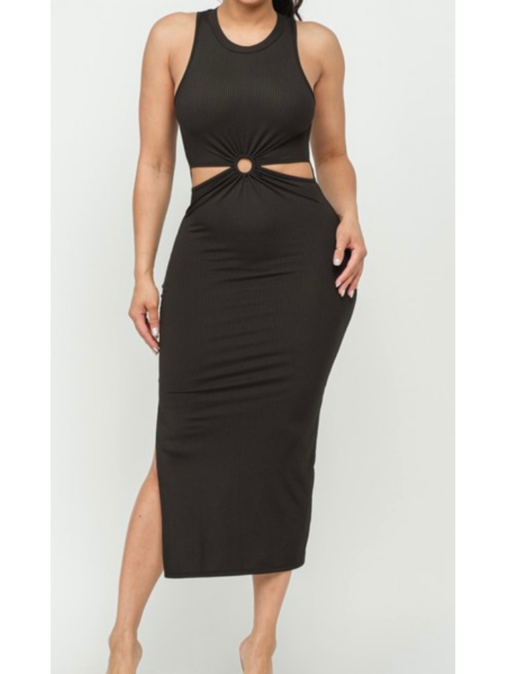 Peek-a-Boo Midi (black)