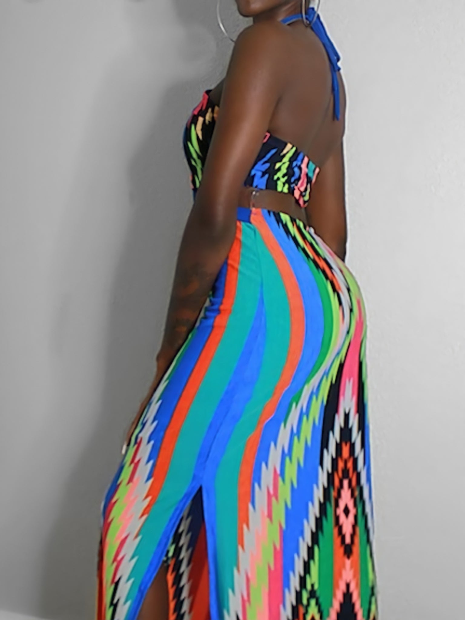 “Aztec” Maxi Dress