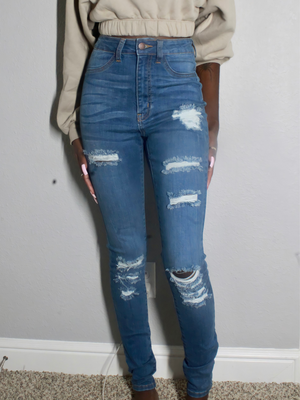 “On the rise” Jeans